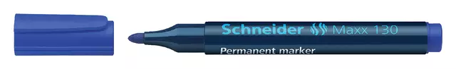 Een Viltstift Schneider Maxx 130 rond 1-3mm blauw koop je bij KantoorProfi België BV