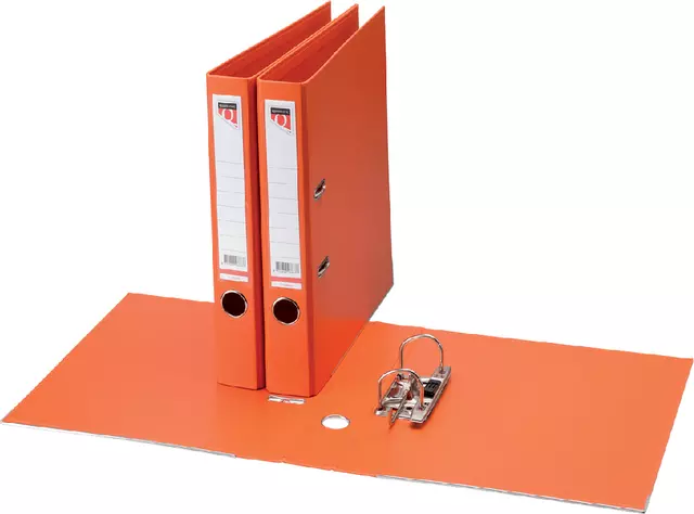 Een Ordner Quantore A4 50mm PP oranje koop je bij Goedkope Kantoorbenodigdheden