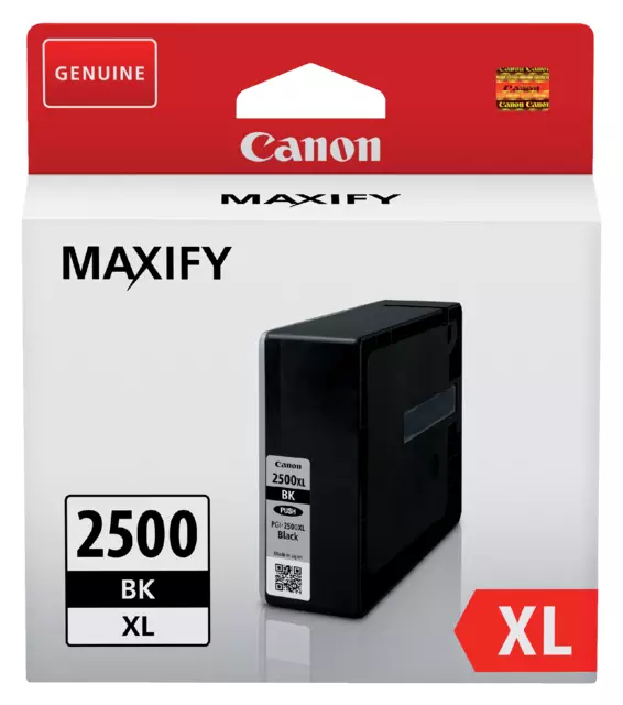 Een Inktcartridge Canon PGI-2500XL zwart koop je bij Van Hoye Kantoor BV