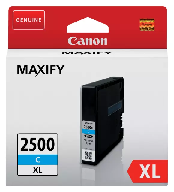 Een Inktcartridge Canon PGI-2500XL blauw koop je bij Omnia 4 Office