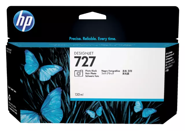 Een Inktcartridge HP B3P23A 727 foto zwart koop je bij Tonerinktshop