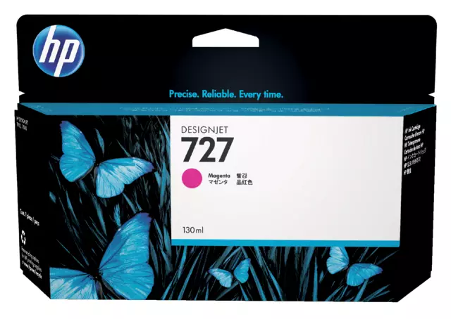 Een Inktcartridge HP B3P20A 727 rood koop je bij QuickOffice BV