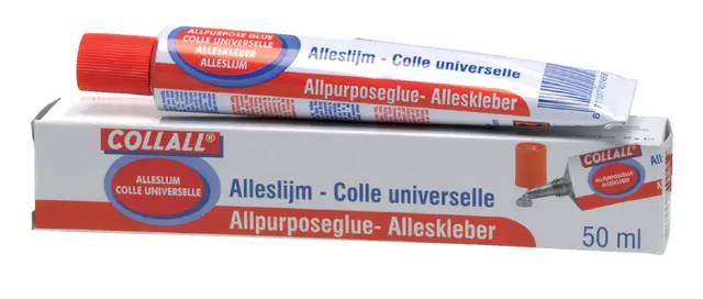 Een Alleslijm Collall tube 50ml koop je bij Van Leeuwen Boeken- en kantoorartikelen