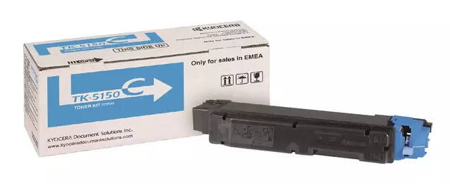Een Toner Kyocera TK-5150C blauw koop je bij EconOffice