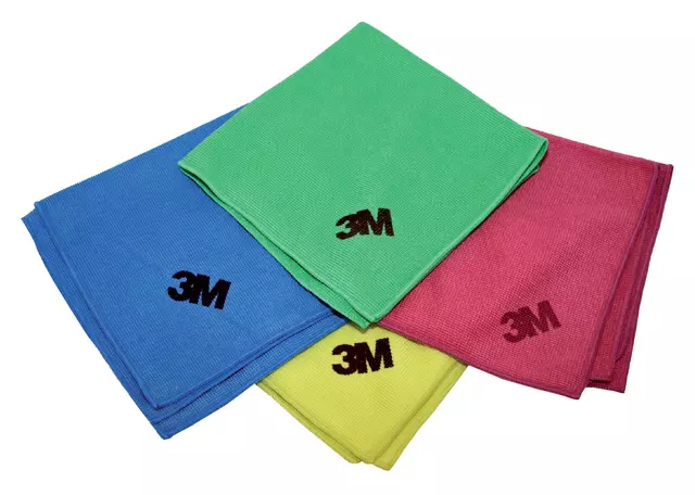 Een Microvezeldoek 3M Scotch Brite Essential groen koop je bij Klik Office BV