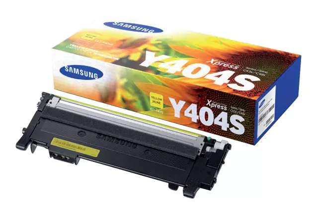 Een Tonercartridge Samsung CLT-Y404S geel koop je bij Totaal Kantoor Goeree