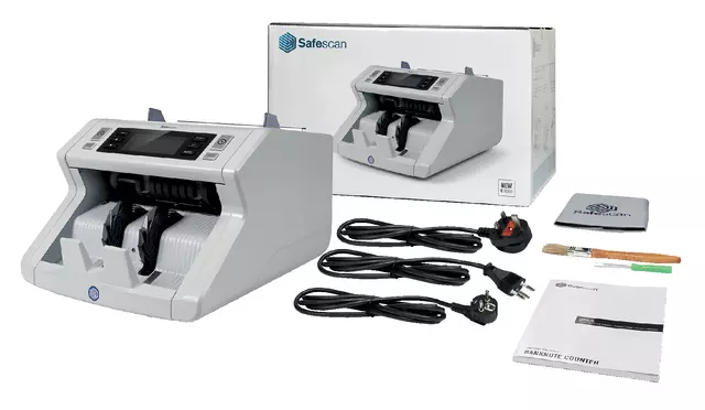 Een Geldtelmachine Safescan 2210 wit koop je bij EconOffice