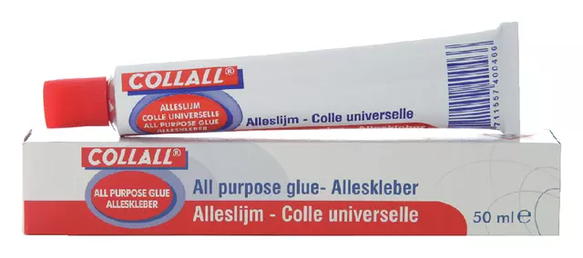 Een Alleslijm Collall tube 50ml koop je bij Van Leeuwen Boeken- en kantoorartikelen