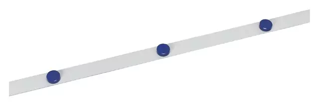 Een Metaalband MAUL 1mx35mm zelfklevend wit + 3 magn. Wit knipbaar koop je bij Van Leeuwen Boeken- en kantoorartikelen