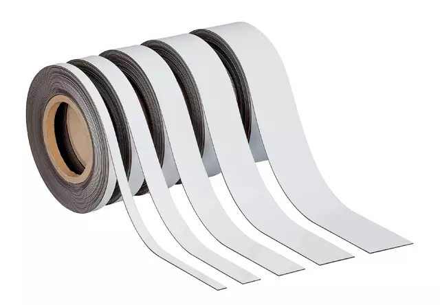 Een Magneetband MAUL beschrijf- wisbaar 10mx40mmx1mm wit koop je bij KantoorProfi België BV