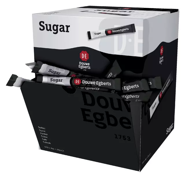 Een Suikersticks Douwe Egberts 500x4gr koop je bij Totaal Kantoor Goeree