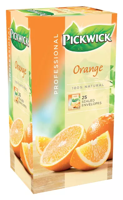 Een Thee Pickwick orange 25x1.5gr koop je bij KantoorProfi België BV