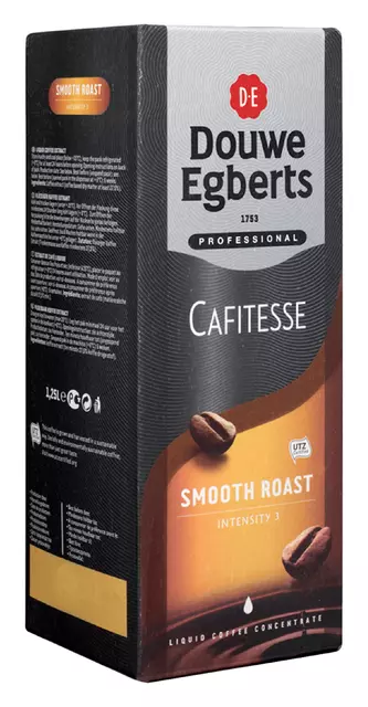 Een Koffie Douwe Egberts Cafitesse smooth roast 125cl koop je bij Van Leeuwen Boeken- en kantoorartikelen