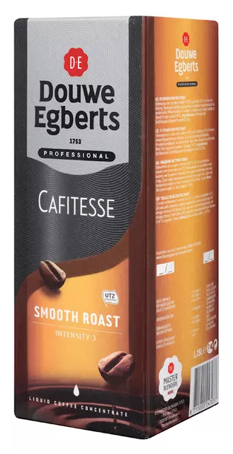 Een Koffie Douwe Egberts Cafitesse smooth roast 125cl koop je bij KantoorProfi België BV