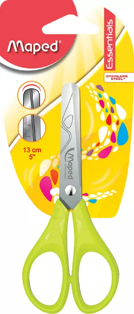 Een Kinderschaar Maped Essentials 13cm assorti koop je bij MV Kantoortechniek B.V.