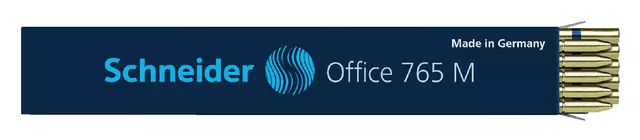 Een Balpenvulling Schneider 765 Office medium blauw koop je bij EconOffice
