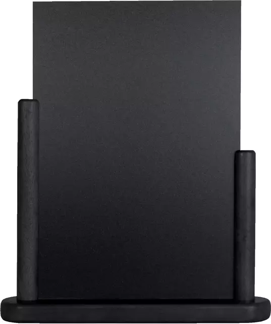 Een Krijtbord Securit 23x20x6cm zwart hout koop je bij EconOffice