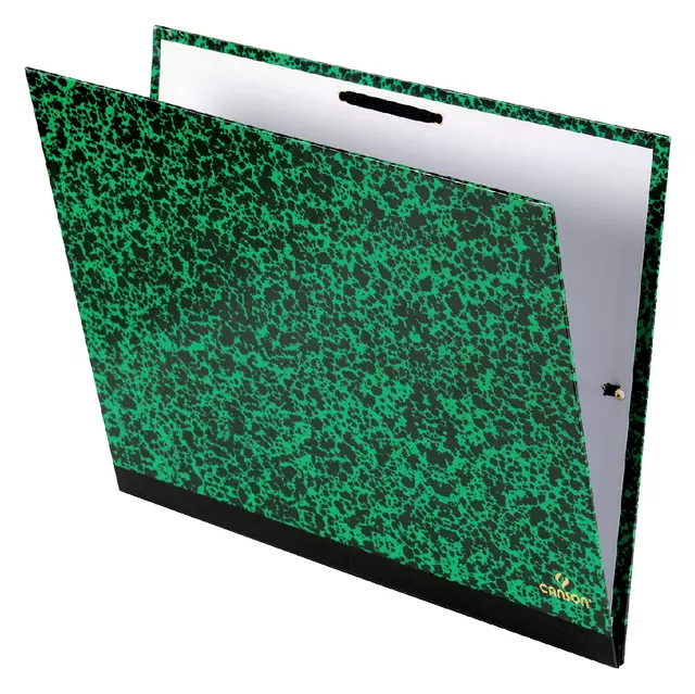 Een Tekenmap Canson studio 52x72cm 2 elastieken groen koop je bij EconOffice