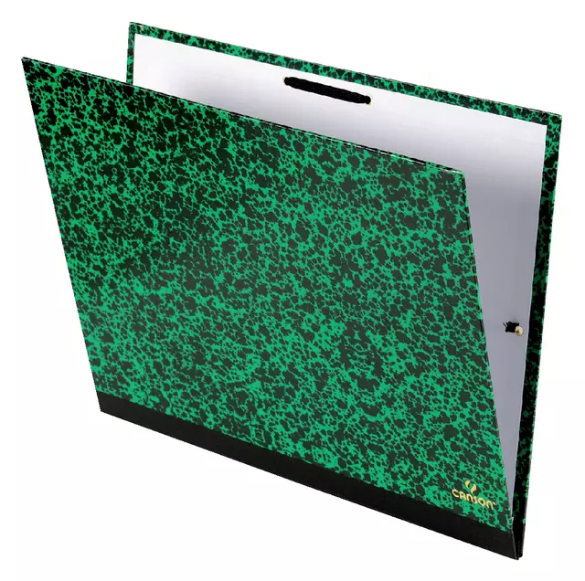 Een Tekenmap Canson studio 28x38cm 2 elastieken groen koop je bij EconOffice
