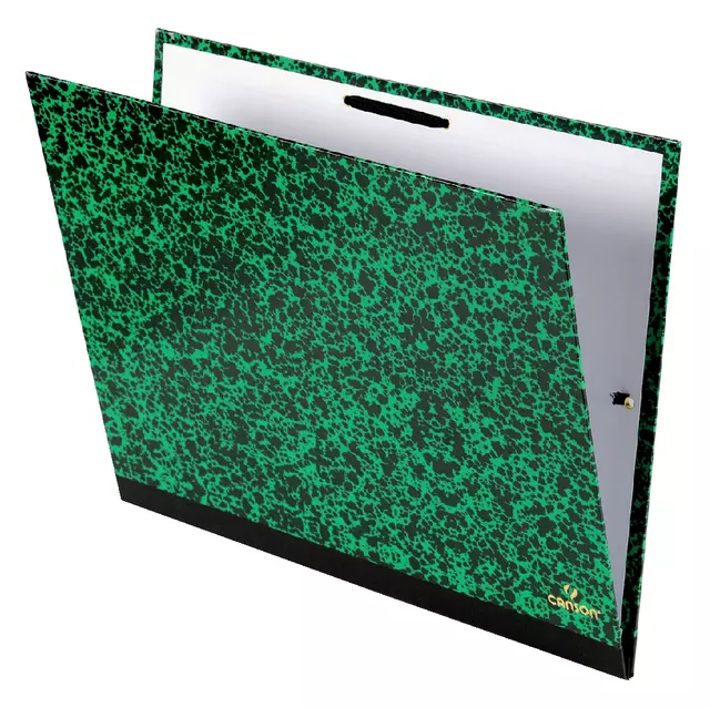 Een Tekenmap Canson studio 61x81cm 2 elastieken groen koop je bij EconOffice