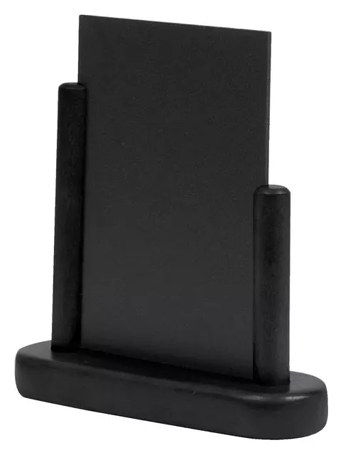 Een Krijtbord Securit 17x16x5cm zwart hout koop je bij MV Kantoortechniek B.V.