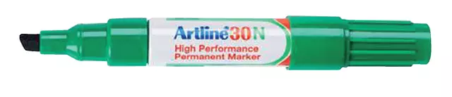 Een Viltstift Artline 30 schuin 2-5mm groen koop je bij EconOffice
