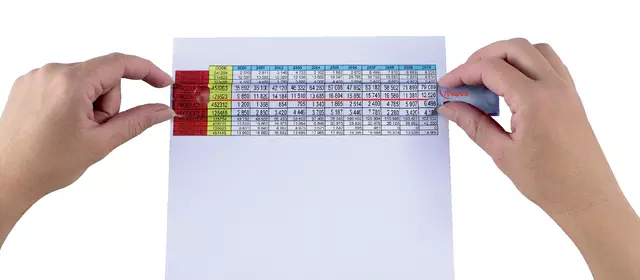 Een Loep Maped 3x vergroting met hulplijn koop je bij EconOffice