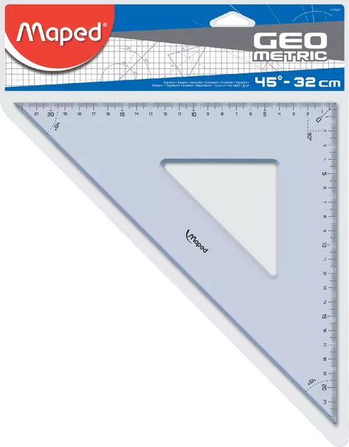 Een Geodriehoek Maped Geometric 32cm koop je bij Van Hoye Kantoor BV