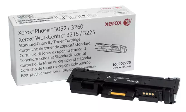 Een Tonercartridge Xerox 106R02775 zwart koop je bij MV Kantoortechniek B.V.