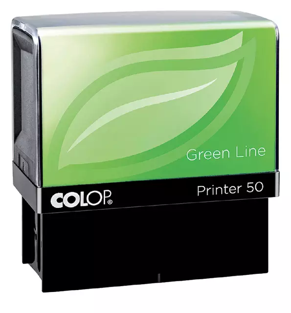 Een Tekststempel Colop 20 green line personaliseerbaar 4regels 38x14mm koop je bij EconOffice