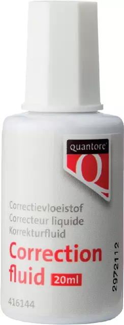 Een Correctievloeistof Quantore 20ml koop je bij Unimark Office B.V.