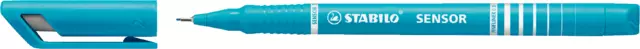 Een Fineliner STABILO Sensor 0,3mm turquoise koop je bij QuickOffice BV