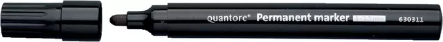 Een Permanent marker Quantore rond 1-1.5mm zwart koop je bij QuickOffice BV