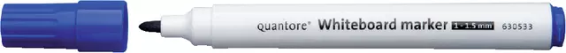 Een Whiteboardstift Quantore rond 1-1.5mm blauw koop je bij Van Hoye Kantoor BV