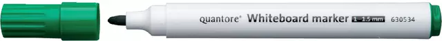 Een Whiteboardstift Quantore rond 1-1.5mm groen koop je bij Van Leeuwen Boeken- en kantoorartikelen