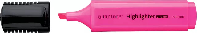 Een Markeerstift Quantore roze koop je bij Kantoorvakhandel van der Heijde