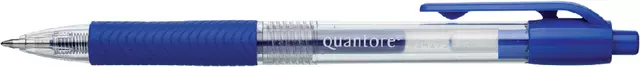 Een Gelschrijver Quantore grip drukknop 0.7mm blauw koop je bij MV Kantoortechniek B.V.