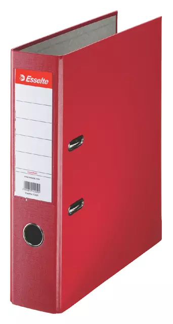 Een Ordner Esselte Essentials 75mm PP A4 rood koop je bij EconOffice