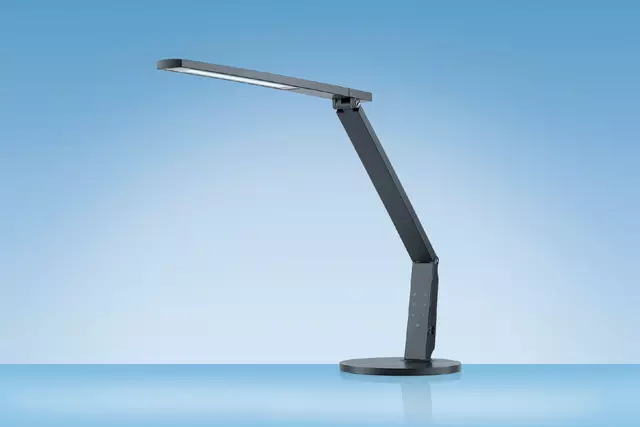 Een Bureaulamp Hansa led Vario Plus antraciet koop je bij EconOffice