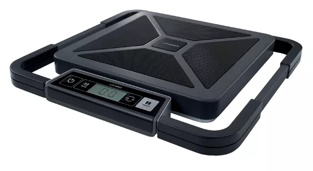 Een Pakketweger Dymo S50 digitaal tot 50 kilogram zwart koop je bij Goedkope Kantoorbenodigdheden