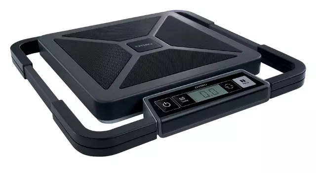 Een Pakketweger Dymo S50 digitaal tot 50 kilogram zwart koop je bij Goedkope Kantoorbenodigdheden