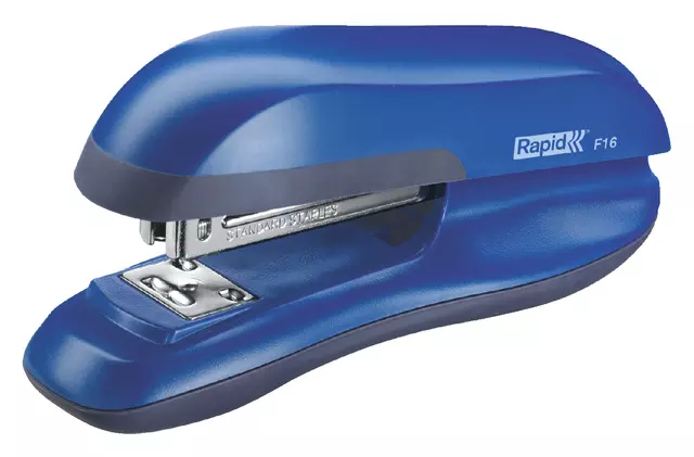 Een Bureaunietmachine Rapid Fashion full-strip F16 20 vel blauw koop je bij EconOffice