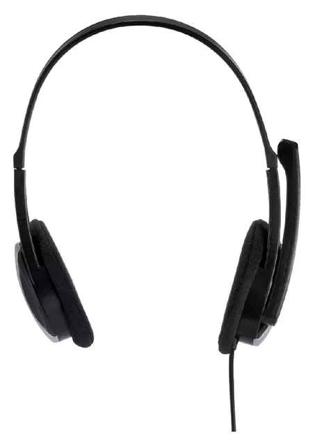 Een Hoofdtelefoon Hama HS-P100 On Ear zwart koop je bij MV Kantoortechniek B.V.