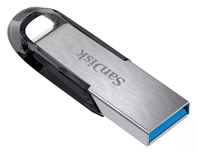 Een USB-stick 3.0 Sandisk Cruzer Ultra Flair 16GB koop je bij Van Leeuwen Boeken- en kantoorartikelen