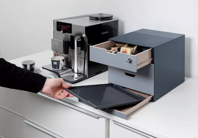 Een Coffee Point Tray Durable 3387-58 antraciet koop je bij EconOffice