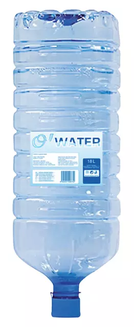 Een Waterfles O-water 18,9 liter koop je bij MV Kantoortechniek B.V.