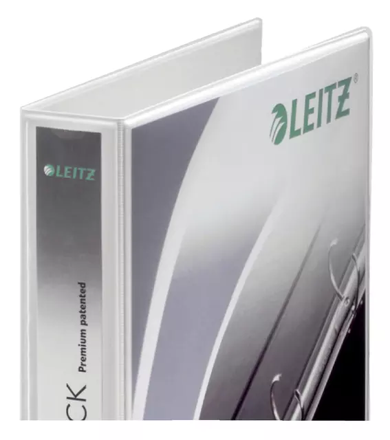 Een Presentatieringband Leitz SoftClick A4 Maxi 4-rings D-mech 25mm wit koop je bij Van Leeuwen Boeken- en kantoorartikelen
