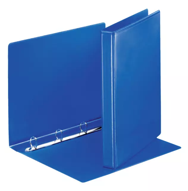 Een Presentatieringband Esselte A4 4-rings D-mech 20mm blauw koop je bij Van Leeuwen Boeken- en kantoorartikelen