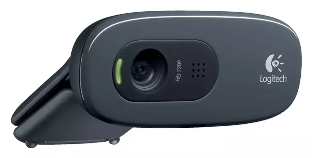 Een Webcam Logitech C270 antraciet koop je bij EconOffice