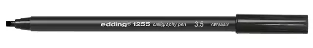 Een Kalligrafiepen edding 1255 3.5mm zwart koop je bij Totaal Kantoor Goeree